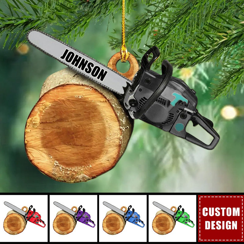 Personalized Arborist Ornaments - Gift For Tree Trimmer - New Release