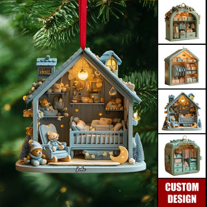 Personalized Baby Room Ornament - Gift For New Parents