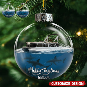 Love Boating - Personalized Boating Ornament