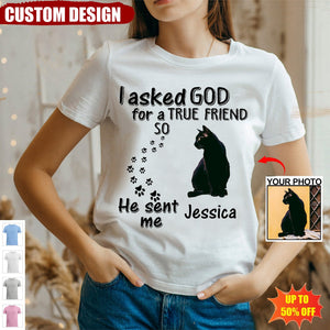 Personalized God Sent Me The Pet Classic Unisex T-Shirt