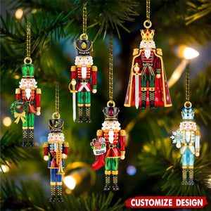 Personalized Nutcracker Christmas Ornament