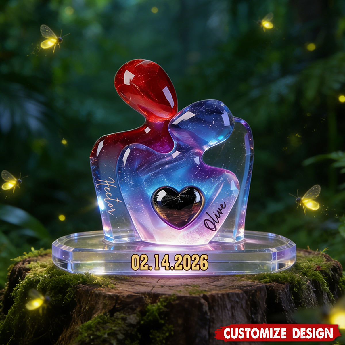 New Release - Personalized Couple Acrylic Plaque - Gift For Couple