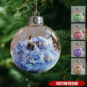 Love Sewing - Personalized Sewing Ornament
