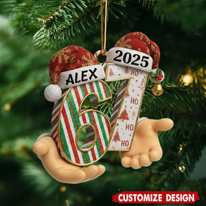 Personalized 67 Funny Ornament