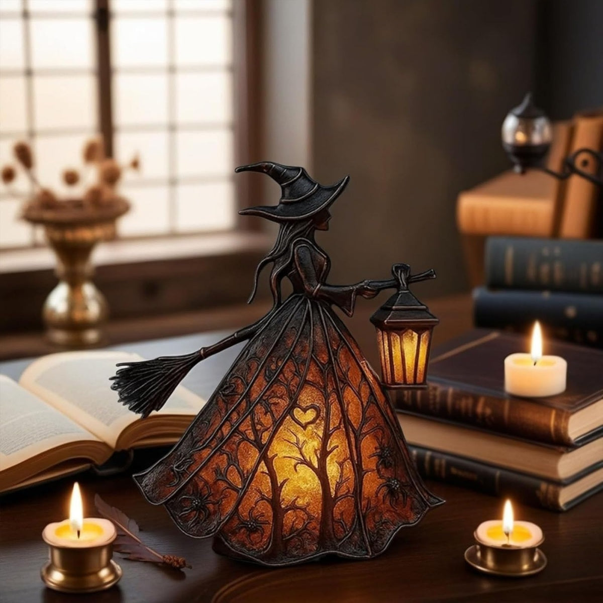Halloween Witch Lamp - Halloween Gift For Your Loved One