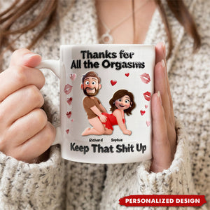 Personalized Naughty Couple Coffee Mug -Gift for Couples