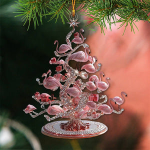 Flamingo Christmas Tree Ornament - New Release
