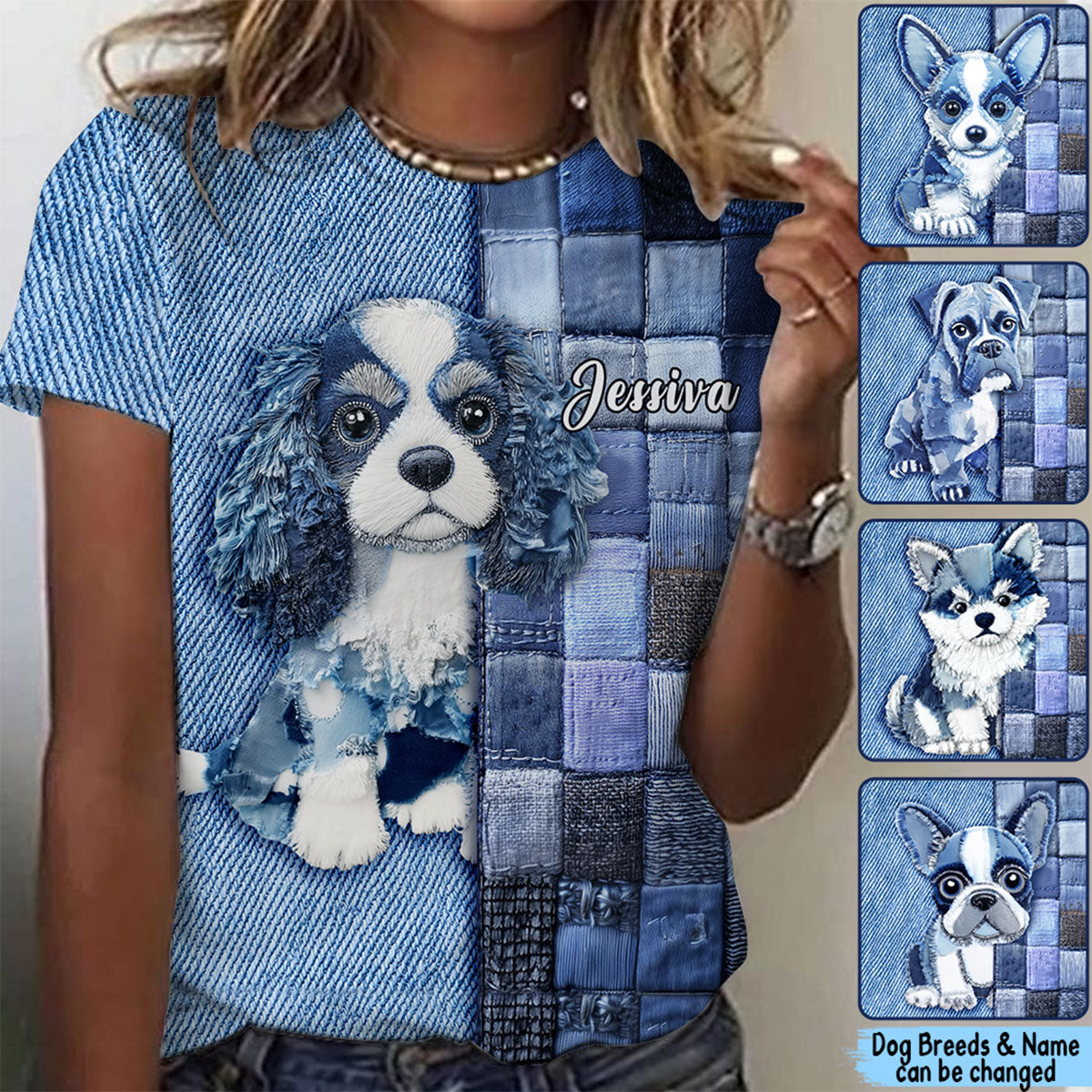 Personalized Dog All Over T-Shirt