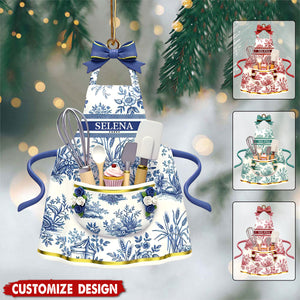 Personalized Baking Apron Ornament