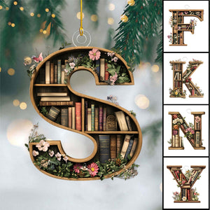Love Books - Personalized Book Ornament