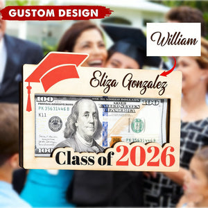Graduation Money Holder Personalized Graduation Gift