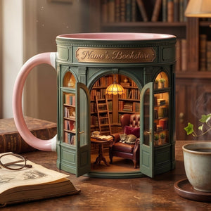 Personalized Owner Book Store Mug-Book Lover Gift