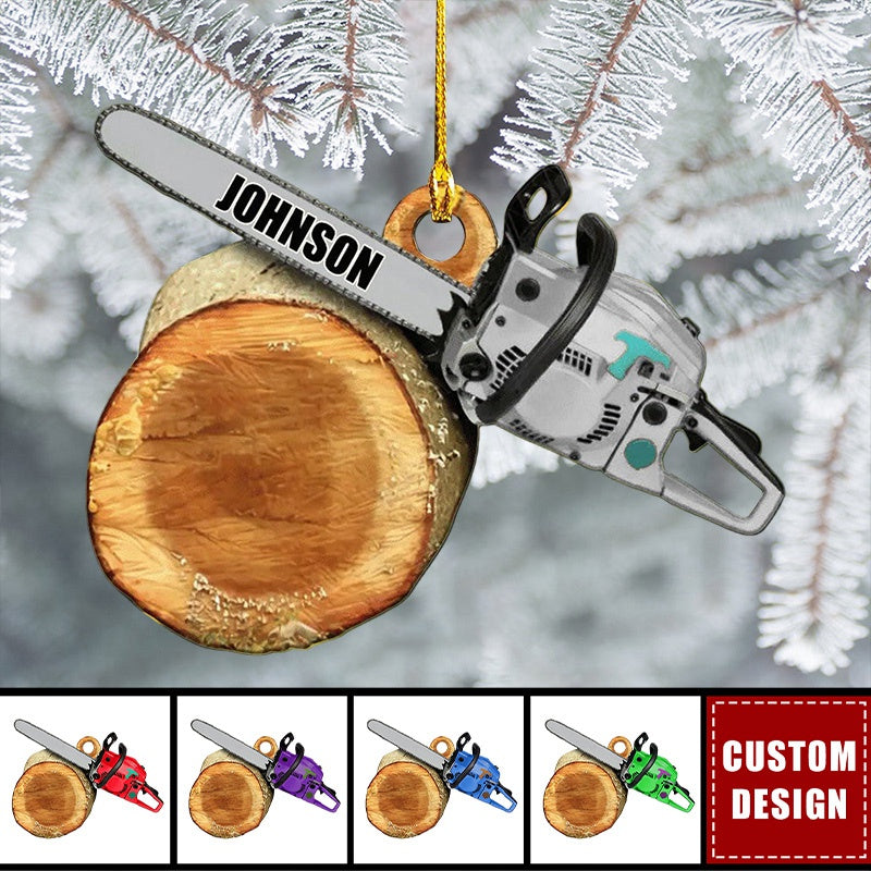 Personalized Arborist Ornaments - Gift For Tree Trimmer - New Release