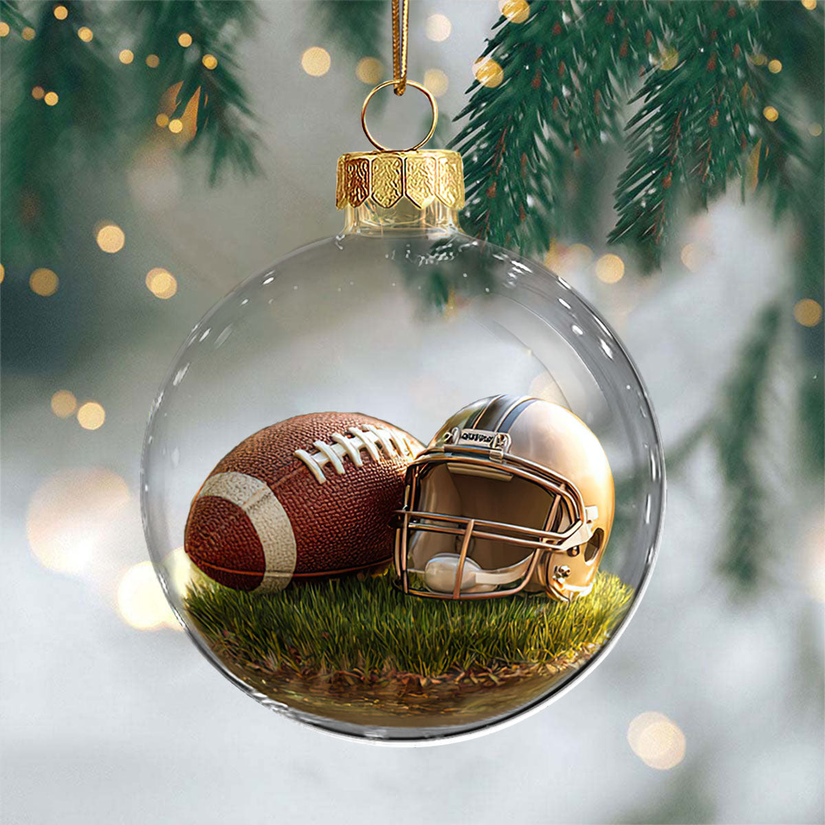 Sports Holiday Ornament - American Football