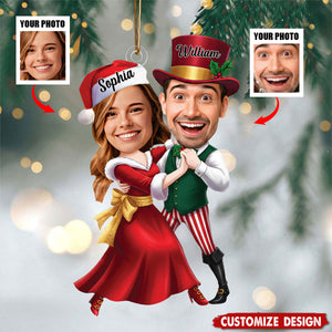 Personalized Dancing Ornament - Gift For Couple