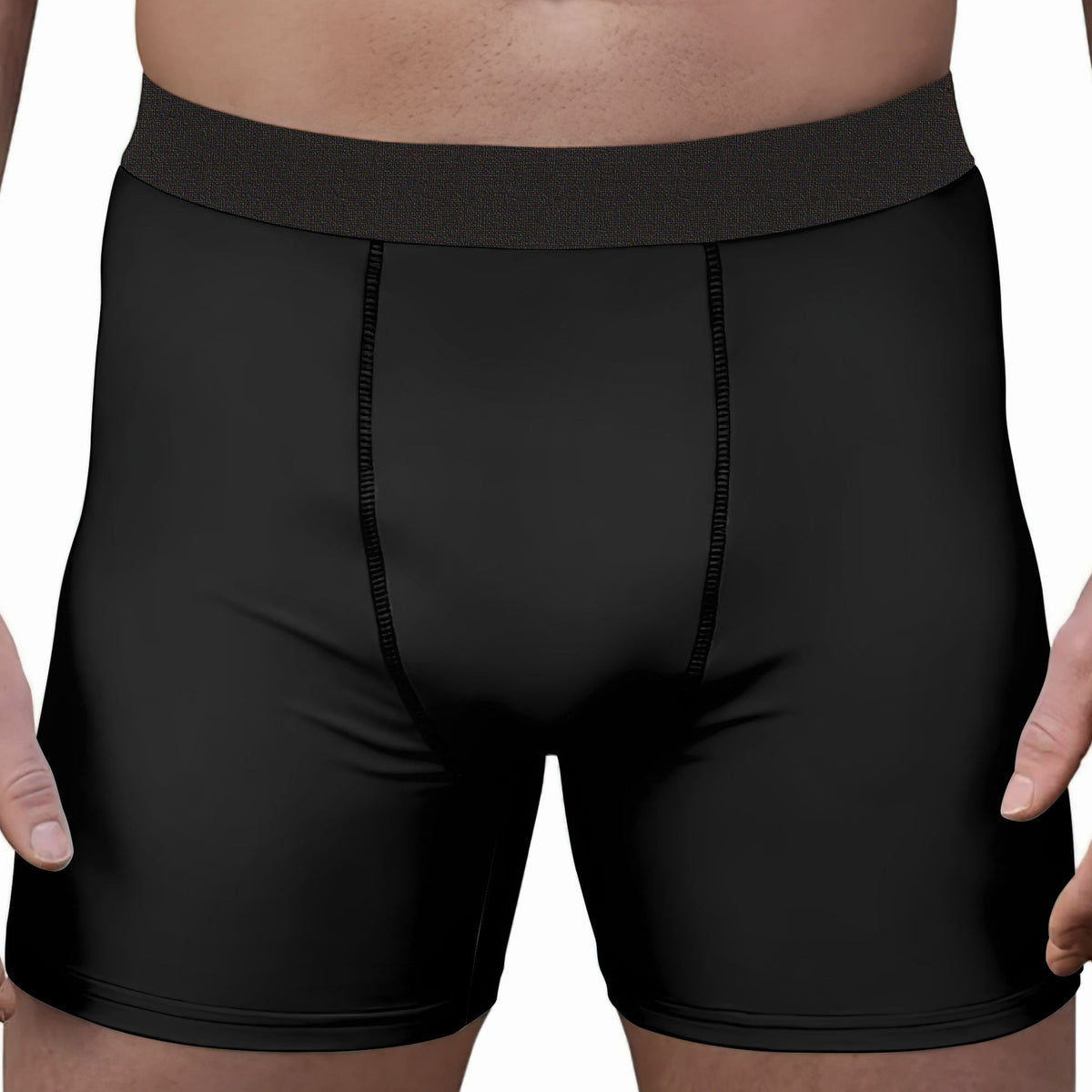 This A$$ Belongs To - Naughty Gifts For Husband, Boyfriend - Personalized Men's Boxer Briefs