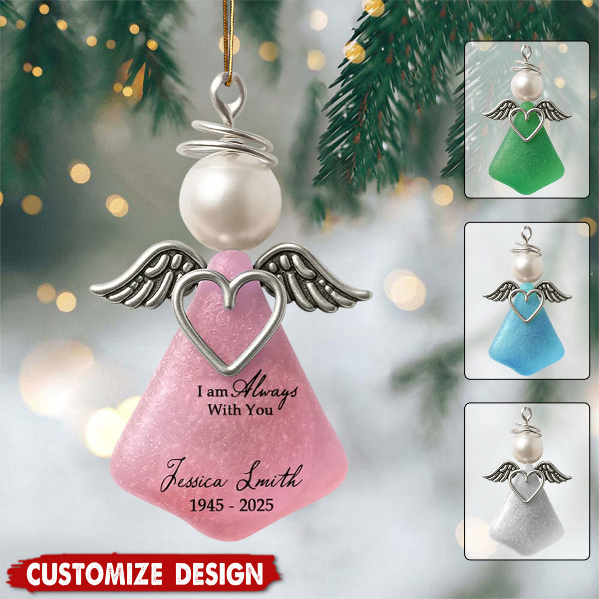 I Am Always With You - Personalized Memorial Acrylic Ornament