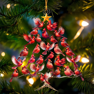 Cardinal Christmas Tree Ornament-Gift For Cardinal Lovers