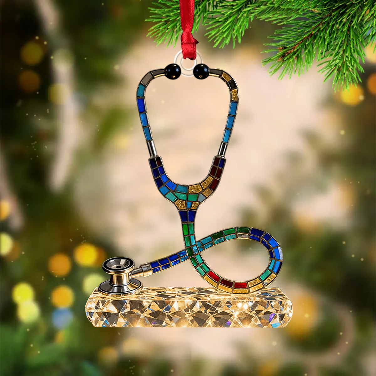 Love Nurse Life-Acrylic Nurse Ornament-Gift For Nurse