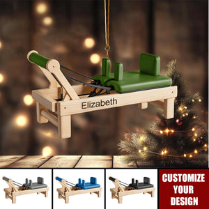 Pilates Art - Personalized Pilates Equipment Ornament