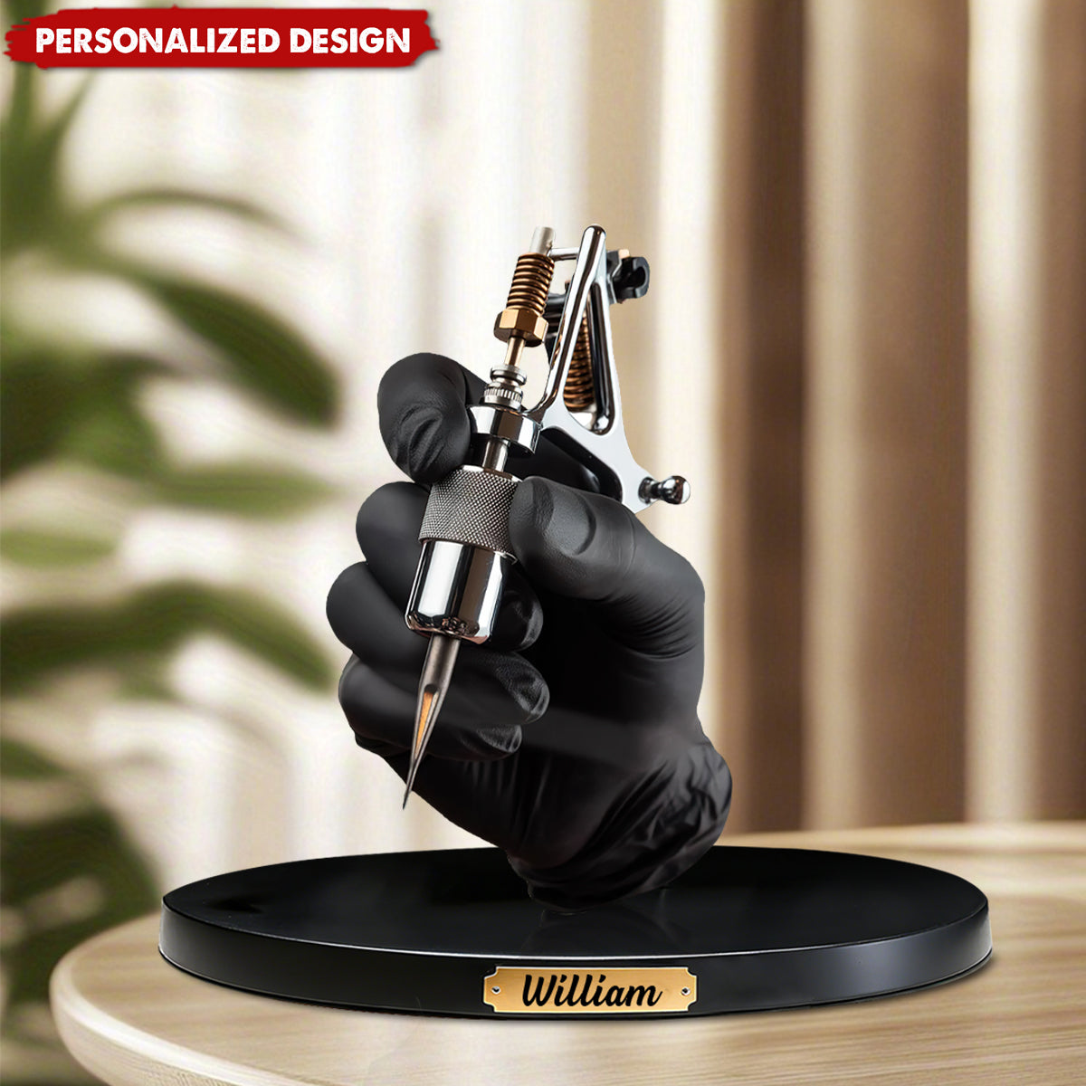 Personalized Tattoo Artist Acrylic Plaque-Tattoo Artist Gift