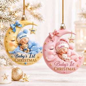 Personalized Baby First Christmas Acrylic Ornament