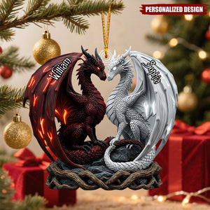 You & Me-Personalized Couple Christmas Ornament-Gift For Couple