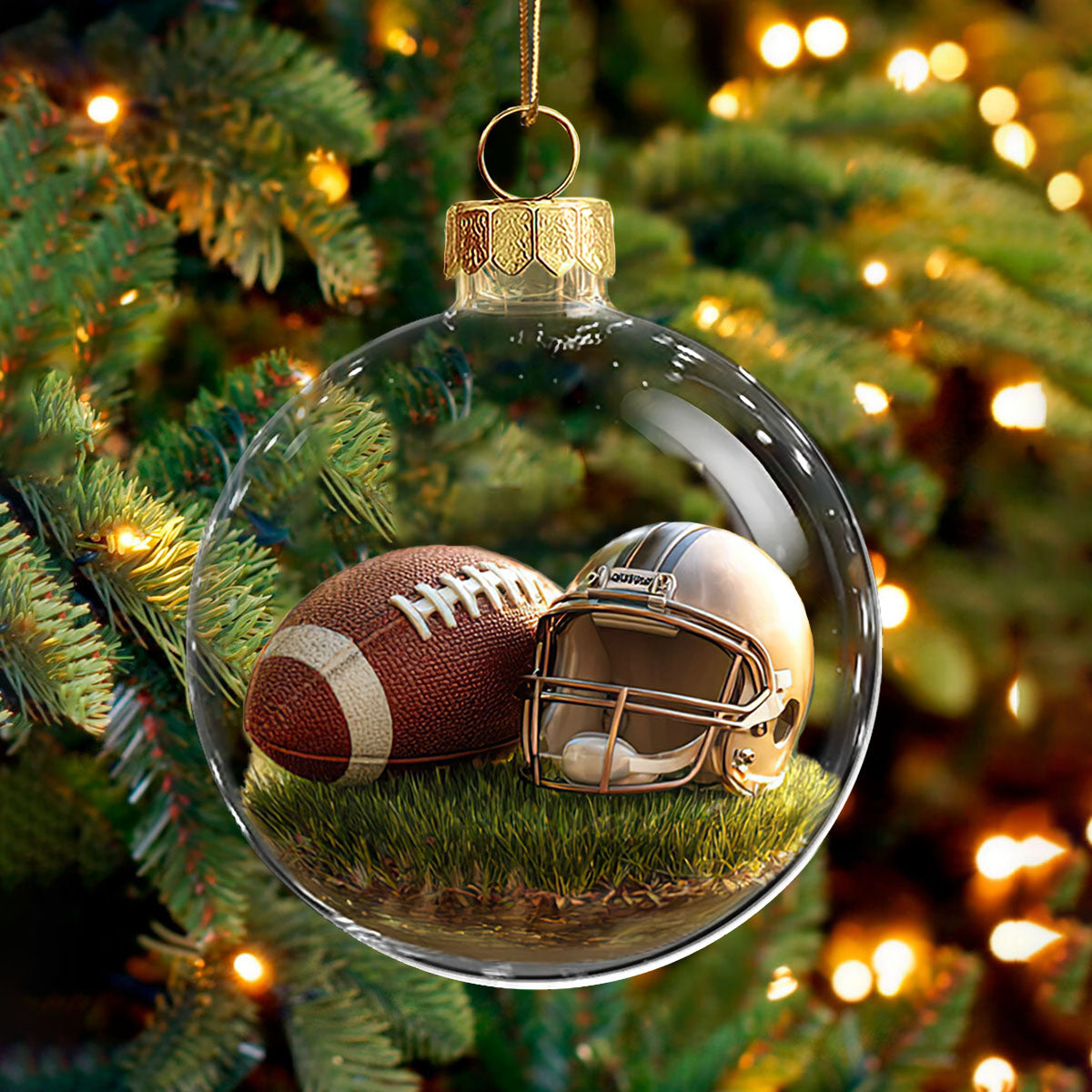 Sports Holiday Ornament - American Football