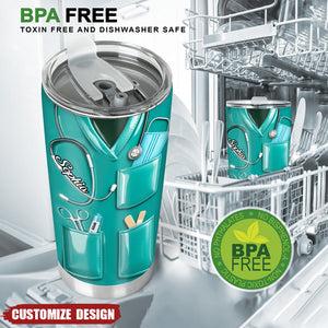 Nurse Nutritional Facts - Personalized Nurse Tumbler