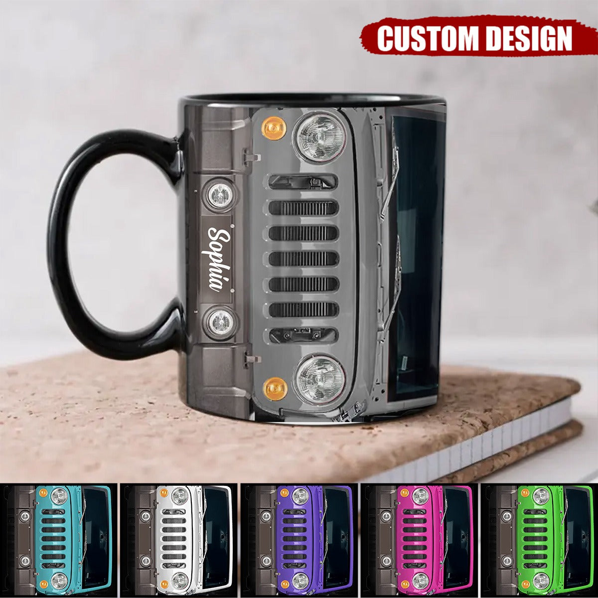 Personalized Off-Road Car Coffee Mug - Gift For Off-road Lover