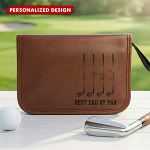 Best Dad By Par, Best Grandpa By Par-Personalized Golf Bag