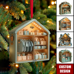 Personalized Baby Room Ornament - Gift For New Parents