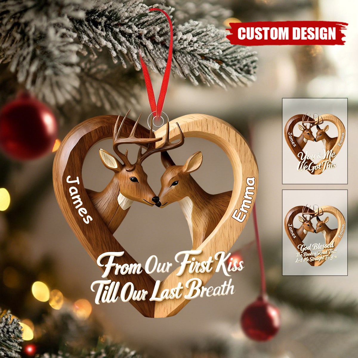 You & Me We Got This - Personalized Acrylic Ornament