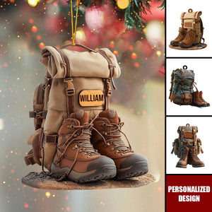 Personalized Hiking Acrylic Ornament-Gift For Hiking Lovers