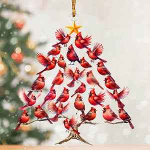 Cardinal Christmas Tree Ornament-Gift For Cardinal Lovers