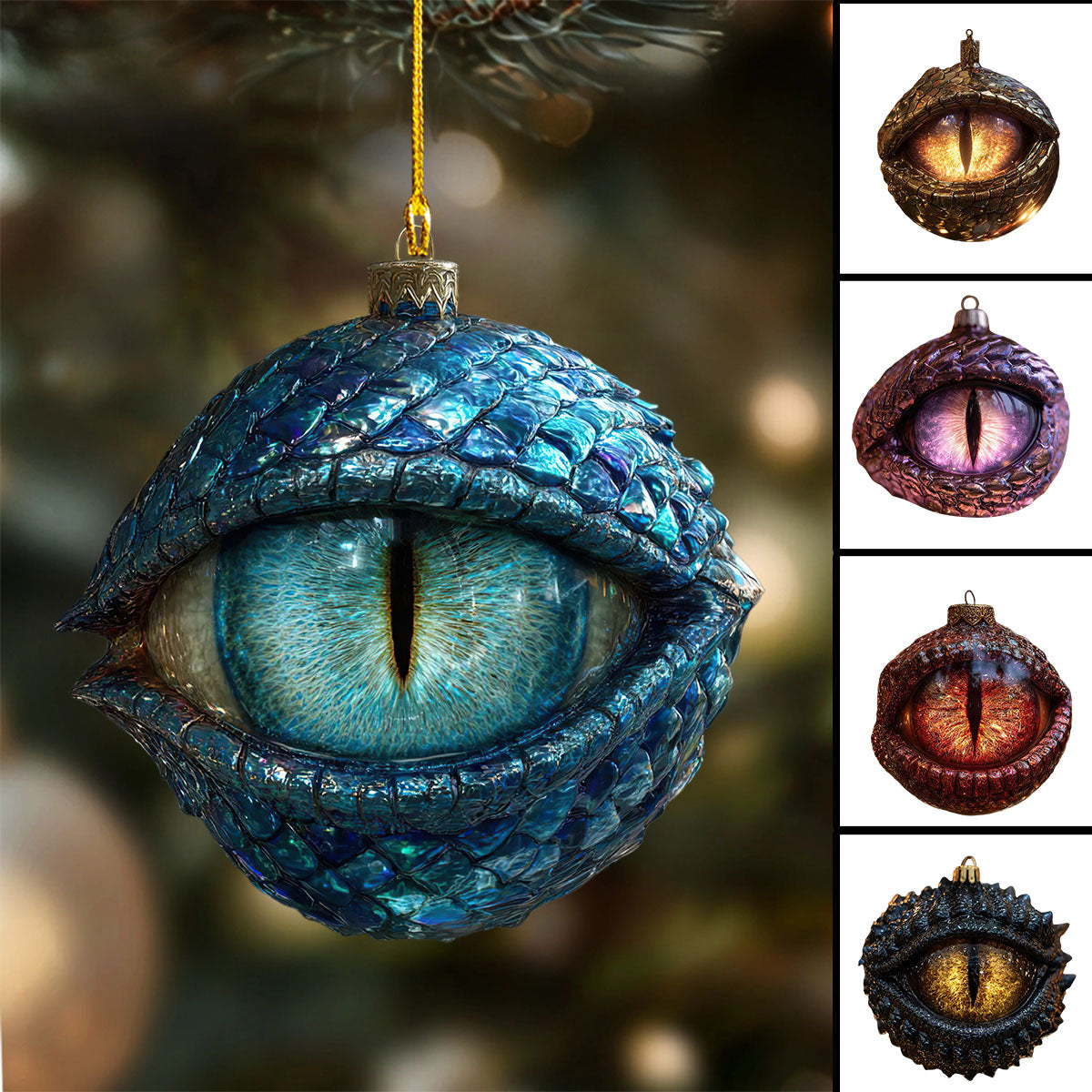 Dragon Eye Christmas Ornament