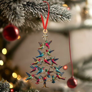 Hummingbird Tree Ornament - Bird Lover Gift
