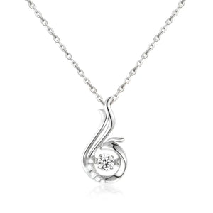 Tough As F*ck Phoenix Dancing Necklace