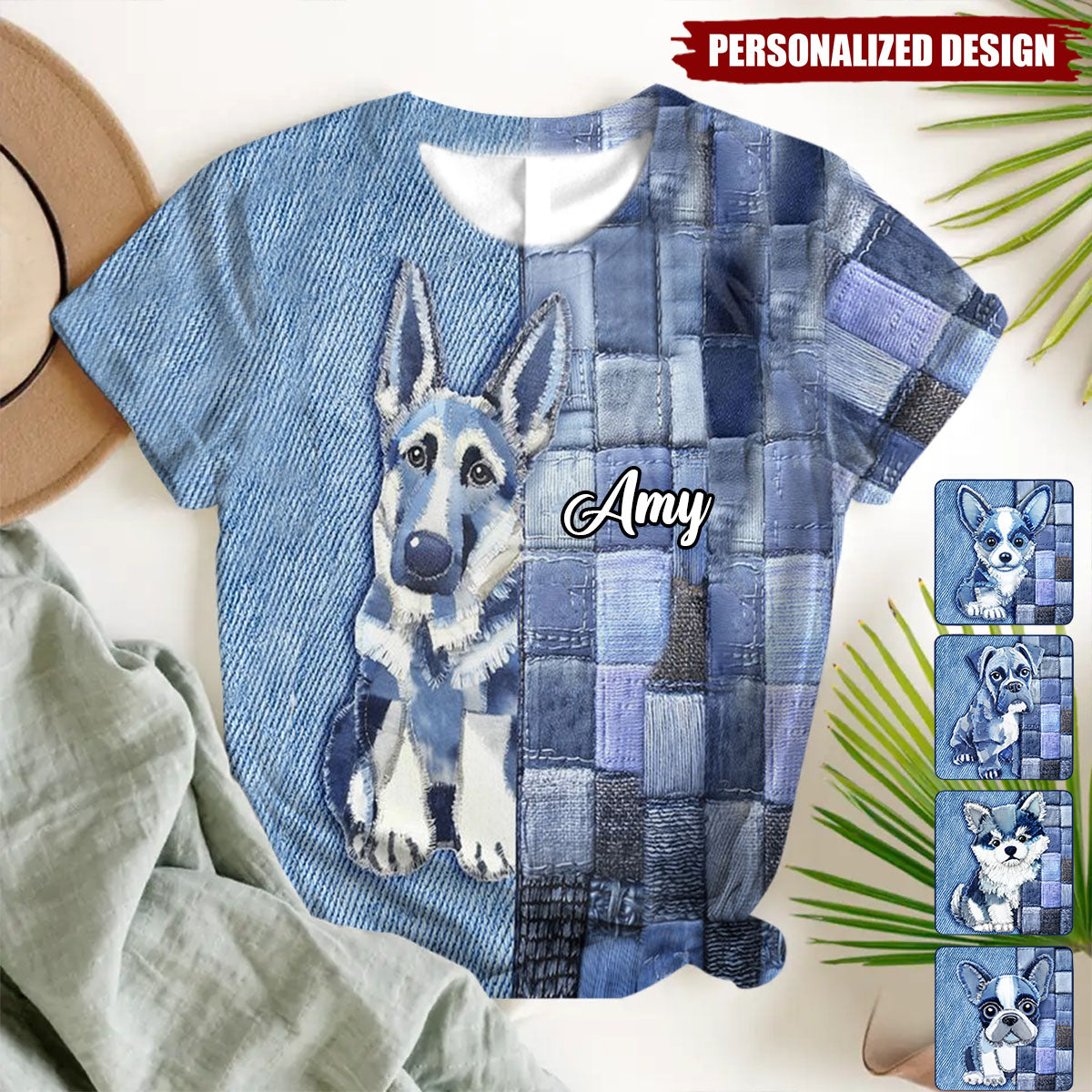 Personalized Dog All Over T-Shirt