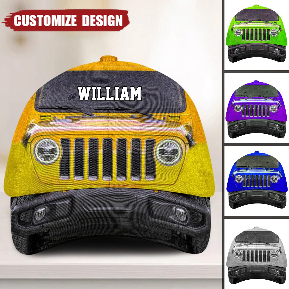 Personalized Off-road Car Cap