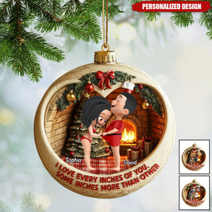 Personalized Curious Couple Ornament-Gifts For Couple