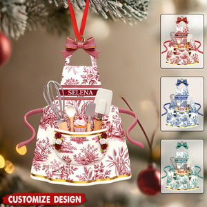 Personalized Baking Apron Ornament