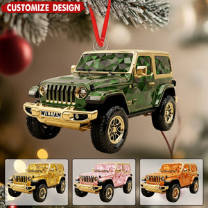 Personalized Off-Road Christmas Ornament - Gifts For Off-road Lovers