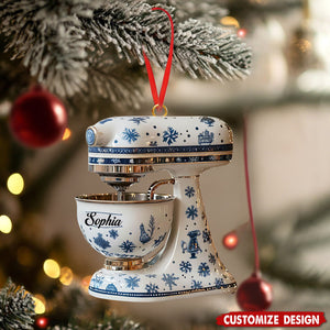 Personalized Baking Mixer Christmas Ornament