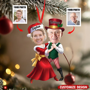 Personalized Dancing Ornament - Gift For Couple