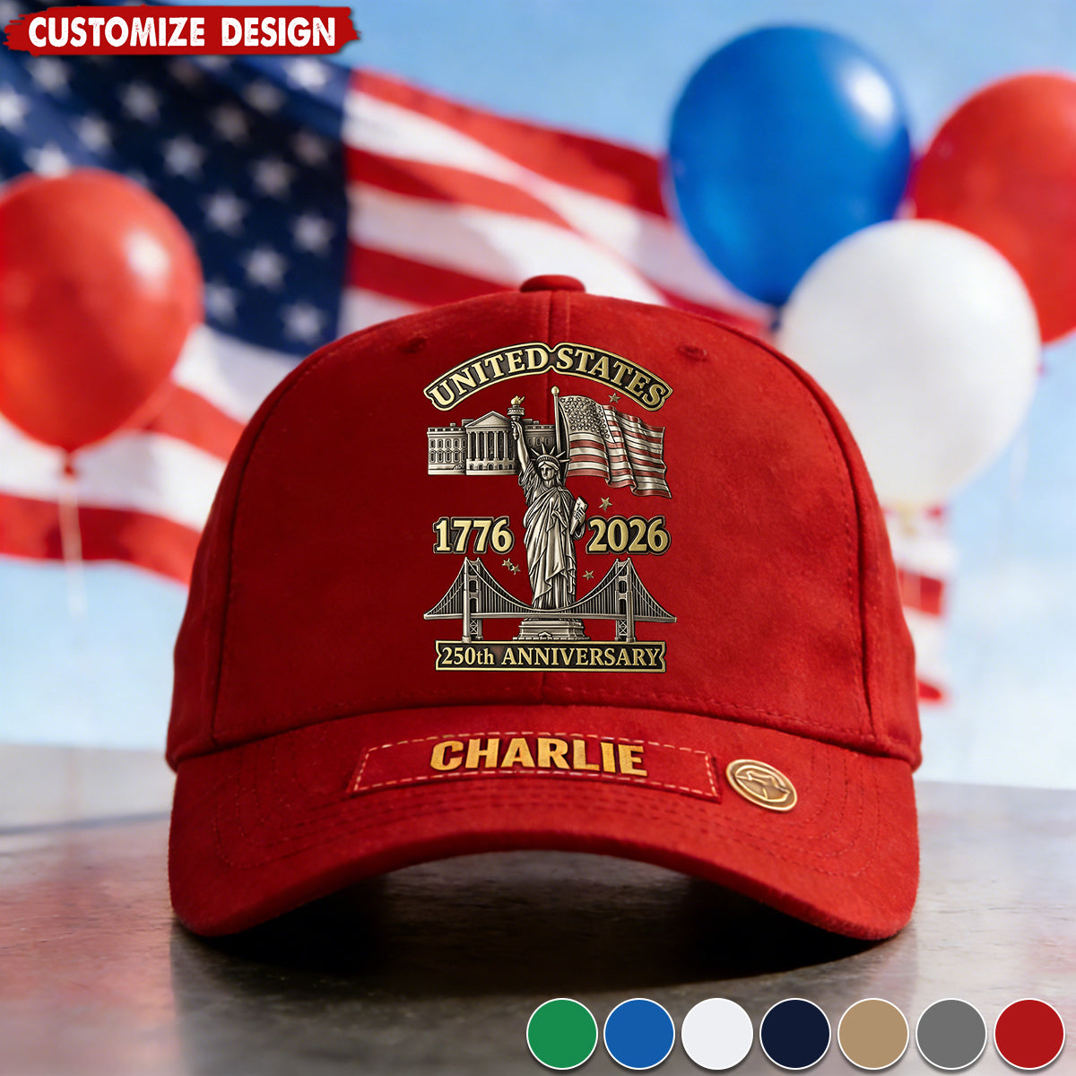 250th Anniversary - Personalized Classic Cap