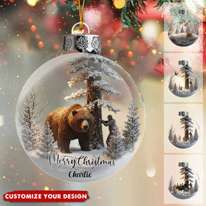 Christmas Gift For Hunters - Personalized Hunting Ornament