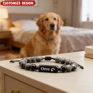 Rainbow Bridge Dog Pet Memorial Bracelet - Dog Cat Pet Loss Gifts