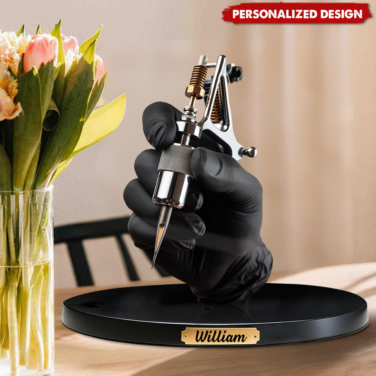 Personalized Tattoo Artist Acrylic Plaque-Tattoo Artist Gift