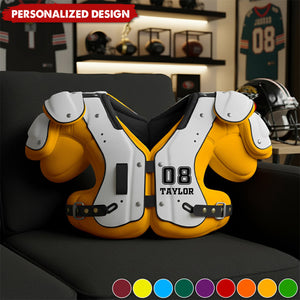 Personalized Shoulder Pad Armor Pillow-Gifts For Sport Lovers